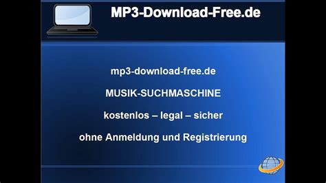 No registration required and no software installation necessary. MP3-Download-Free.de - legale Musik Suchmaschine kostenlos ...