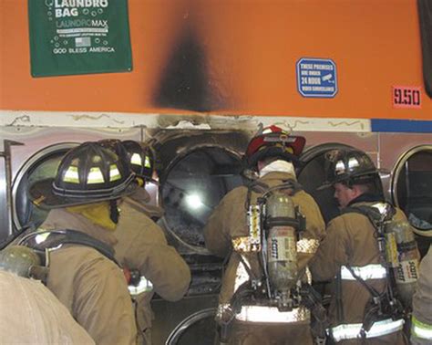 Springfield Firefighters Extinguish Dryer Fire At Coin Operated Laundry