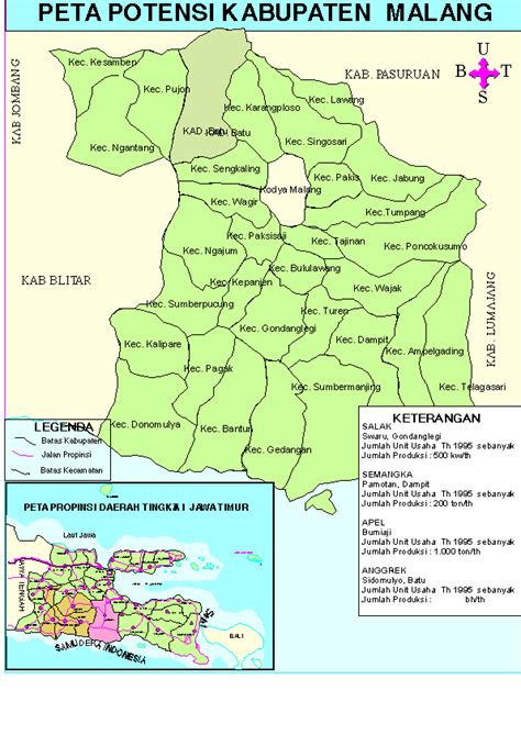 Our job starts with you: POTENTIAL MAP OF MALANG REGENCY