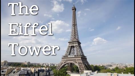 The Eiffel Tower For Kids Famous World Landmarks For