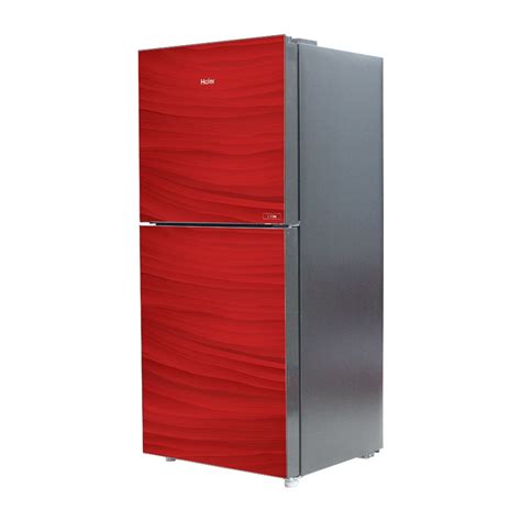 Haier Hrf 216epr Glass Door Refrigerator Red Pakistan