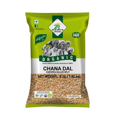 Buy 24 Mantra Organic Chana Dal Chickpea Hulled Split 4 Lbs D Mart