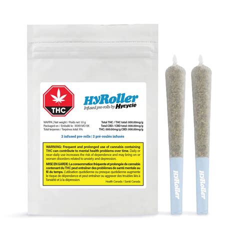 Hyroller Wappa Infused Pre Roll 2 Pack 1g Seed And Stone Leafythings