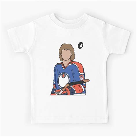 Young Wayne Gretzky Kids T Shirt By Rattraptees Redbubble