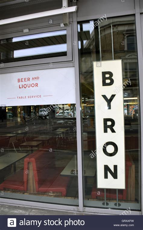 Byron Burger Restaurant High Resolution Stock Photography And Images