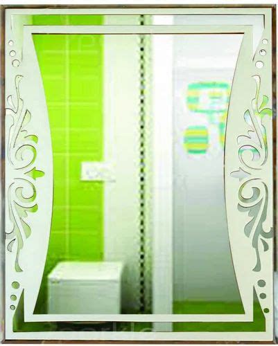 Sparkle Glass Frosted Mirrors Shape Rectangle Thickness Milimetre 5mm At Rs 950piece In Thane