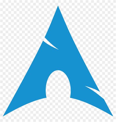900px Arch Linux Logo Arch Linux Logo Png Clipart 1598215 Pikpng