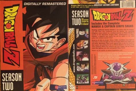 Dragon Ball Z Season 2 Dvd 2009 6 Disc Set Ebay