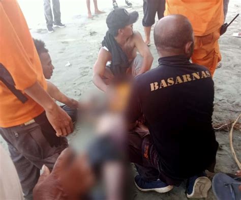 Korban Tenggelam Di Km 11 Pantai Holtekamp Ditemukan Sudah Tak Bernyawa