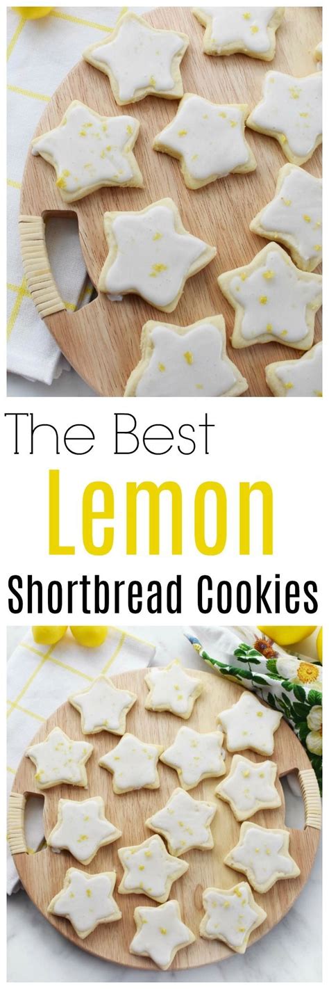 The Best Lemon Shortbread Cookies Recipe Lemon Shortbread Cookies