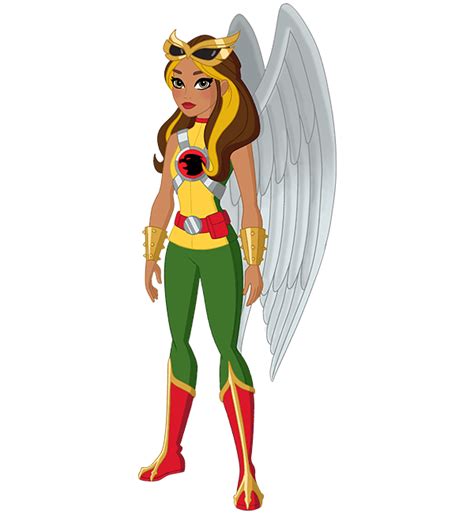 Dc Super Hero Girls Hawkgirl Transparent Png Stickpng