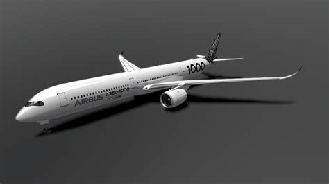 Airbus Xwb A350 1000 3d Model By Ns Studios Ns Studios B36bae5