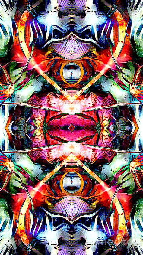 Symmetrical Abstract 101 Digital Art By Jd Poplin