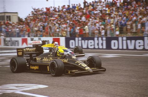 1986 French Grand Prix Ayrton Senna Jps Lotus Renault 98t 3242x2139