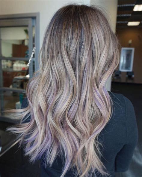 purple blonde hair purple hair highlights pastel purple hair light purple hair blond ombre