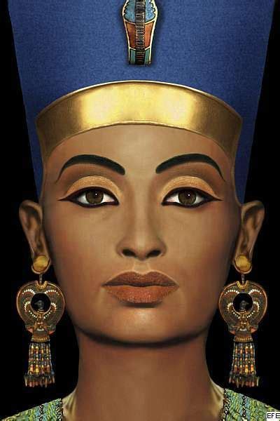 nefertiti the most beautiful woman on the planet the time of her reign egyptian makeup