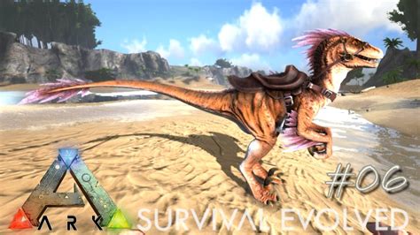 Ark Survival Evolved Ep 06 Raptor Pack Server Gameplay Youtube