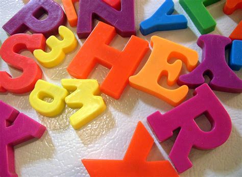 Magnetic Alphabet Letters For Fridge