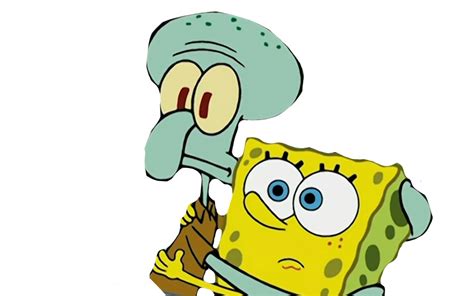 Spongebob And Squidward By Dracoawesomeness On Deviantart