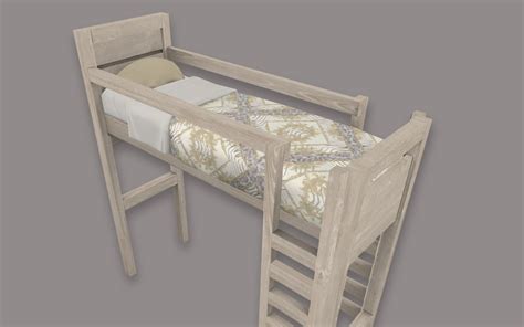Rh Designer Bunk Beds Simplistic Sims 4