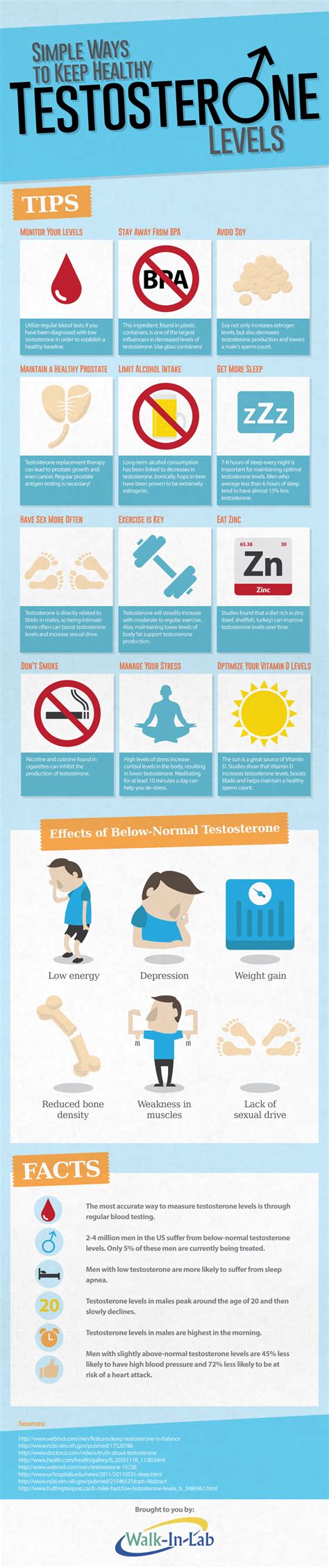 How To Keep Healthy Testosterone Levels Infographic Best Infographics