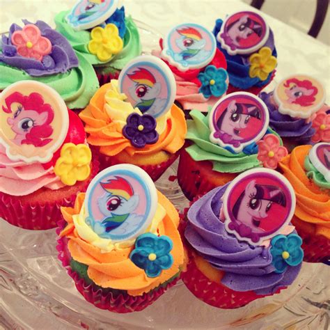 My Little Pony Cupcakes Audrey Birthday Pinterest Pony Pony