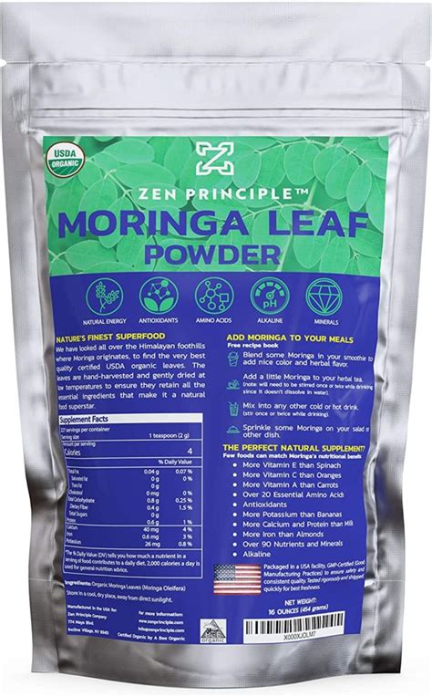 Ranking the best moringa powder of 2021 - BodyNutrition gambar png