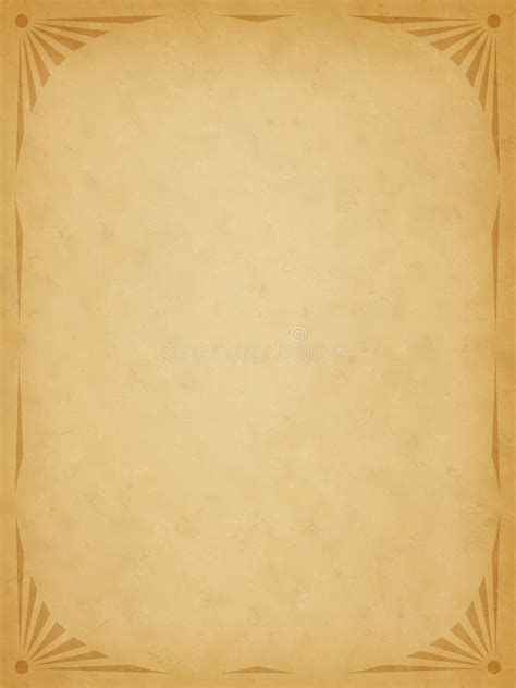 Old Paper With Border Stock Images Image 6500064