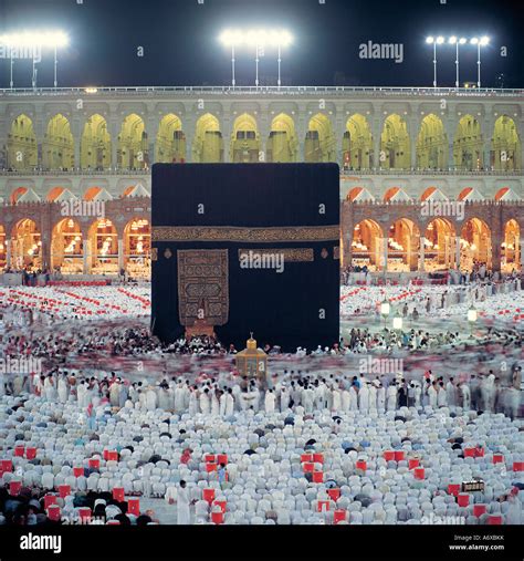 Makkah Saudi Arabia During Ramadan Stock Photo Alamy