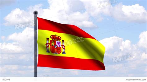 Die flagge spaniens, im sprachgebrauch auch „spanisch la rojigualda (sinngemäß: Animated Flag Of Spain / Spanien Stock Animation | 1922862