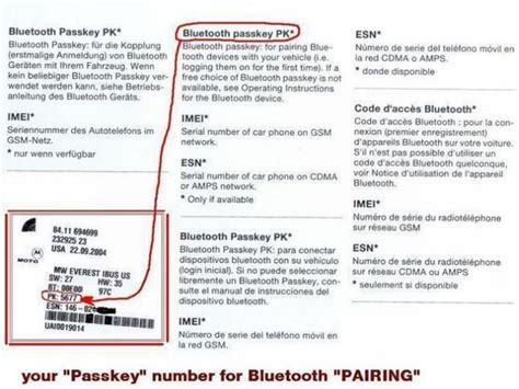 This is not the phone, its you not confiming pin you entered on bmw idrive screen, been there and after half hour figured out that i missed a step. Pairing a phone to the 2005 Bluetooth ULF - Xoutpost.com