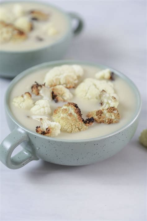 Vegan Cauliflower Potato Soup Recipe April Golightly
