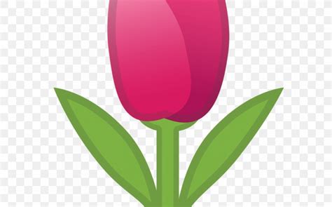 Emoji Tulip Flower Sticker Png 1368x855px Emoji Botany Bud Cut