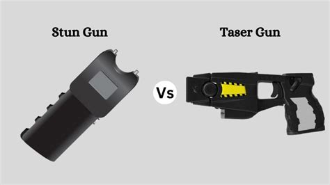 Stun Gun Vs Taser Whats The Difference