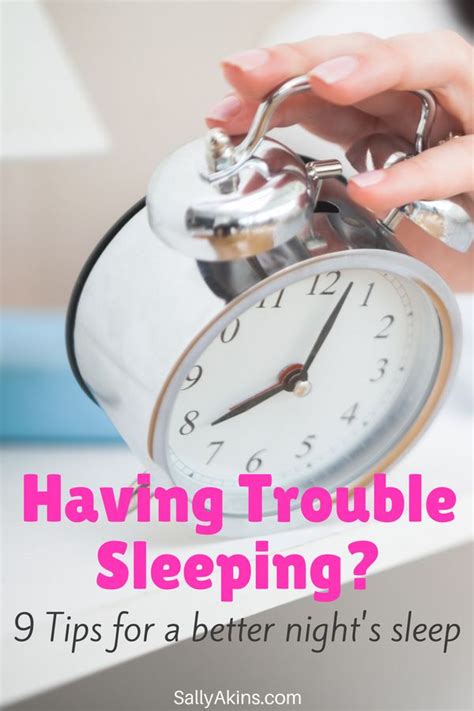 Having Trouble Sleeping 10 Tips For Better Sleep