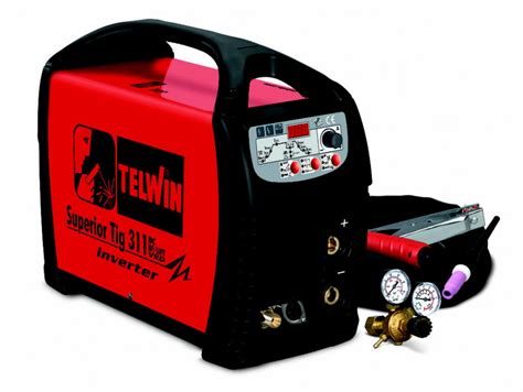Tig Welder Superior Tig Dc Hf Lift Vrd With Accessories Telwin