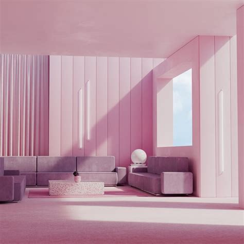 3d Artists We Love Monochromatic Room Monochrome Interior Design