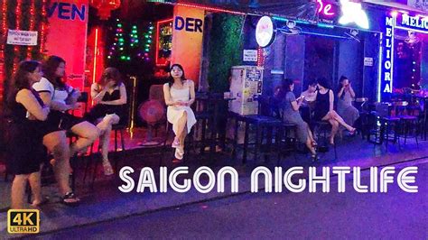 ho chi minh city nightlife area bars massages and girls vietnam travel 2023 youtube