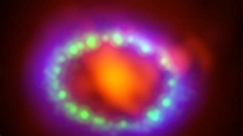 Explosion Real Supernova 1987a