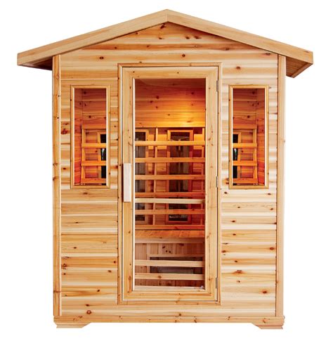 Steam Saunas 4 Less Sunray Cayenne 4 Person Infrared
