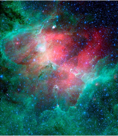 Gambar Cahaya Bintang Kosmos Suasana Pembentukan Pilar Ruang