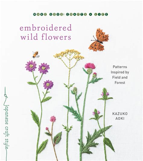 Embroidered Wild Flowers By Kazuko Aoki Penguin Books Australia