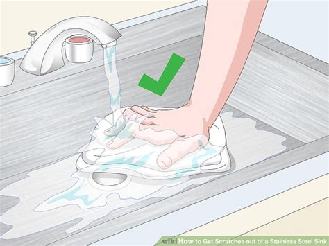Rust also develops in scratched or otherwise damaged portions of sinks. 3 Ways to Get Scratches out of a Stainless Steel Sink ...