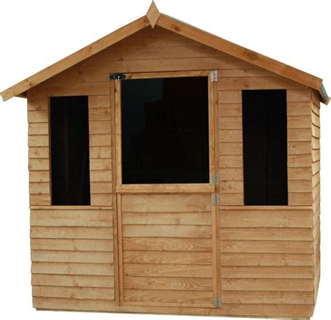 Mercia Garden Products 7 X 5 Ft Overlap Summer House And Reviews