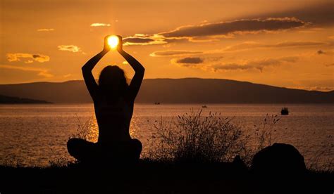 Free Image On Pixabay Sun Holding Sunset Yoga Female Yoga For