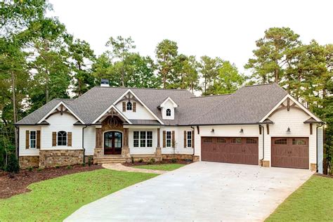 Plan 24392tw One Story Country Craftsman House Plan With Screened Porch