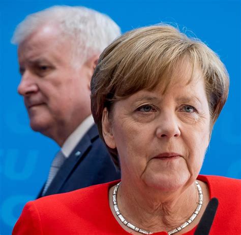 Angela Merkel „horst Seehofer Ist Mein Innenminister“ Welt