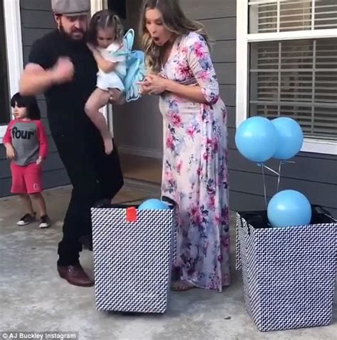 The rest of the family has to keep a very close eye on them because matthew and lily haven't quite learnt the difference between the drawing paper and the. SEAL Team star AJ Buckley in touching gender reveal video ...