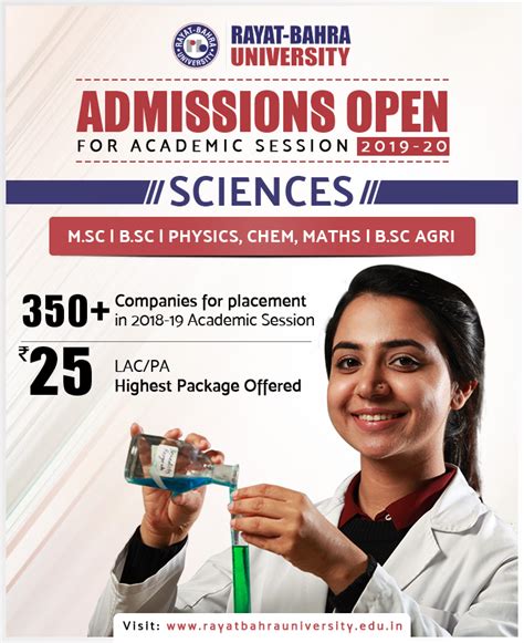 Admissions Open 2019 20 School Advertising University Admissions