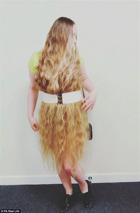 Real Life Rapunzel Malgorzata Kulczy Wears Hair As A Dress